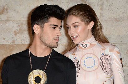 Habis Sindir One Direction, Zayn Malik Cium Bibir Gigi Hadid di AMA 2016