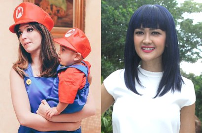 Julia Perez 'Bongkar Aib' Lukisan Wanita Telanjang Dada di Ultah Anak Nia Ramadhani