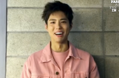 Jelang Fanmeeting Jakarta, Park Bo Gum Bilang Cinta Lewat Video Message