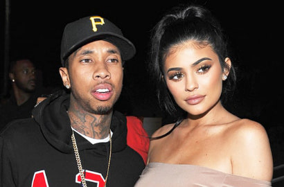 Kencan, Kylie Jenner dan Tyga Tak Malu Bercumbu di Tempat Umum