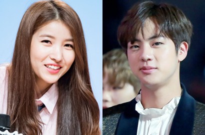 Jin BTS Digosipkan Pacari Sowon G-Friend Gara-Gara Momen Manis di MMA Ini