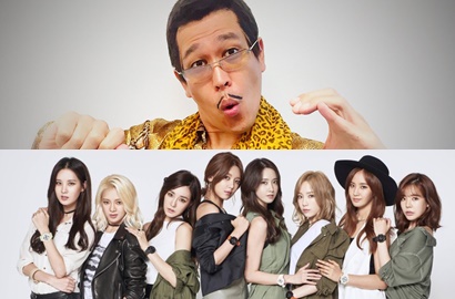 Ternyata Fanboy Yoona cs, Piko Taro 'PPAP' Heboh Ketemu SNSD di Web TV Asia Awards