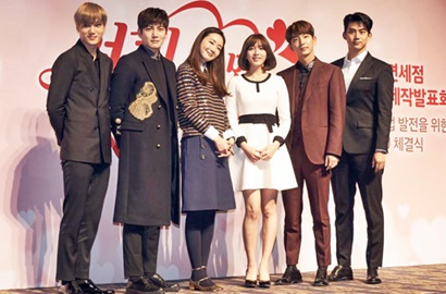 Lee Cho Hee Bocorkan Ciuman Pertamanya dengan Lee Jun Ki cs di 'Seventh First Kiss'