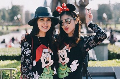 Pakai Kimono Keliling Jepang, Intip Foto-Foto Sandra Dewi Adu Cantik Bareng Adik