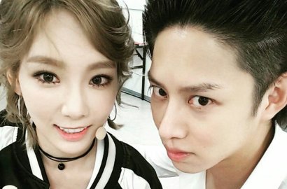 Heechul SuJu Pamer Tae Yeon SNSD Kirimi Mobil Minuman ke Lokasi 'Lipstick Prince'