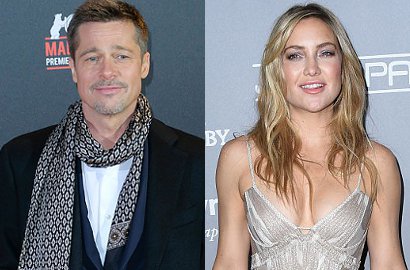 Pisah dengan Angelina Jolie, Brad Pitt Kencani Kate Hudson?
