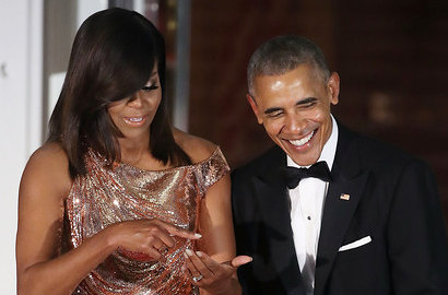 Obama Akui Michelle Tak Akan Pernah Mau Terjun ke Politik