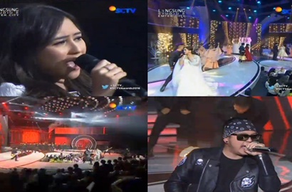 Ricky Harun Nge-Rap, Prilly Duet Manis Bareng Paramitha Rusadi di SCTV Awards 2016