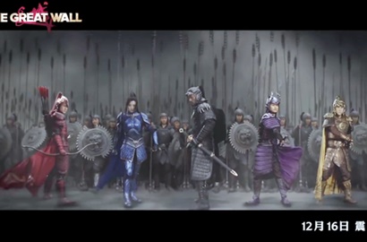 Kerennya Andy Lau Jadi Pemimpin Pasukan Panah di 'The Great Wall'
