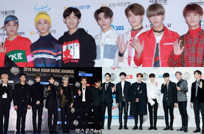 Battle, NCT 127-Monsta X-GOT7 Adu Dance Hingga Rap Keren di MAMA 2016