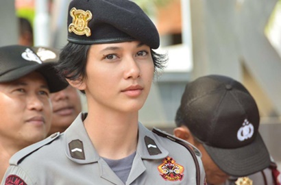 Heboh Polwan Cantik di Aksi Damai 212, Siapa Namanya?