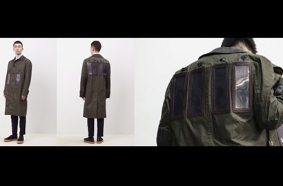 Canggih, Jaket Keren Ini Bisa Charger Ponsel Pakai Tenaga Surya