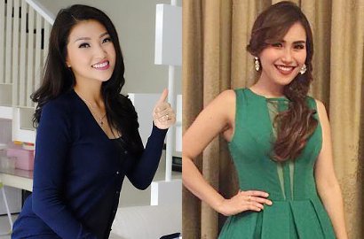 Sarwendah Pose Cantik Gandeng Luna Maya-Nagita cs, Ayu Ting Ting Takut Foto Bareng?