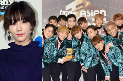 Kocak, Seventeen Bikin Tae Yeon Bolak-Balik Geser Tempat Duduk di MAMA 2016