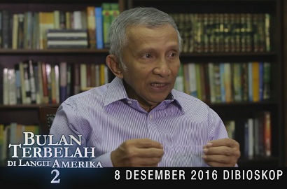Amien Rais Sebut Ada Unsur 'Provokasi' di 'Bulan Terbelah di Langit Amerika 2'?