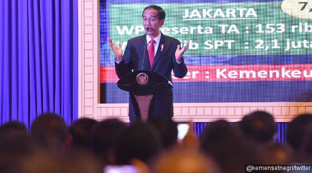 Jokowi Ngenes Banyak Warga Indonesia Simpan Uang di Luar Negeri