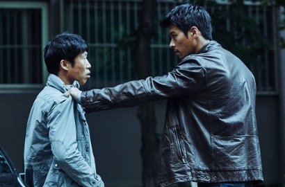 Todongkan Pistol di Poster 'Cooperation', Hyun Bin Bakal Tembak Yoo Hae Jin?