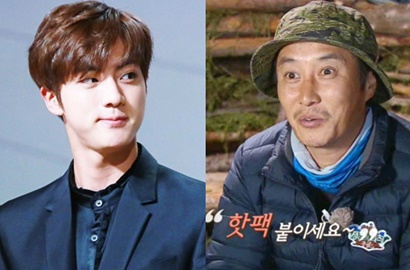 Syuting 'LOTJ' Sulawesi, Jin BTS - Kim Byung Man Pose Ganteng Berlatar Keindahan Gunung