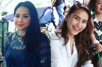 Nagita Imut di Foto Masa Kecil, Ayu Ting Ting Disindir  'Judes' dan 'Dangdut' Banget