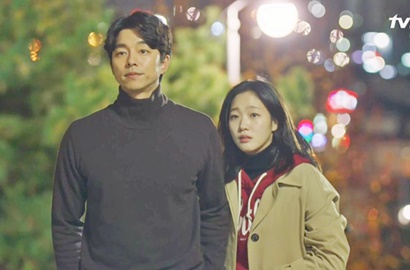 Siap-Siap Baper, Gong Yoo Romantis ke Kim Go Eun di Tengah Hujan 'Goblin'