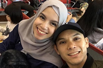 Unggah Foto Berlatar Pelangi, Ben Kasyafani Tulis Gombalan Manis Untuk Sang Istri