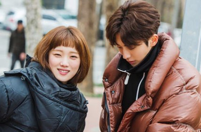 Syuting 'Kim Bok Ju', Lee Sung Kyung Ceria 'Dicuekin' Nam Joo Hyuk