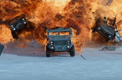 Teaser 'Fast and Furious 8' Tampilkan Ledakan Dashyat