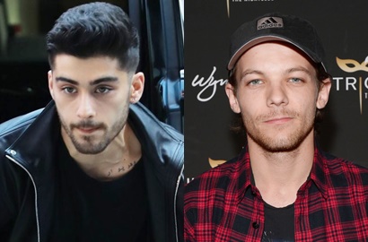 Zayn Malik Beri Pesan Cinta untuk Louis Tomlinson