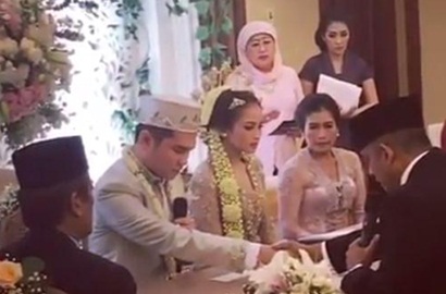 Berkali-Kali Menangis, Inilah Ungkapan Bahagia Acha Septriasa Usai Menikah