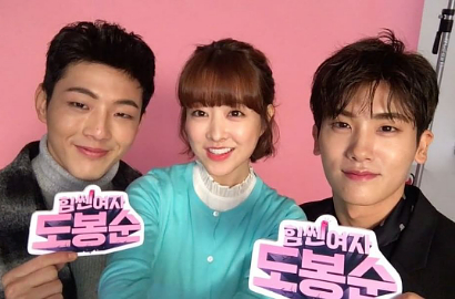 Imutnya Ji Soo, Park Bo Young, Hyungsik Gak Kompak Promosi 'Strong Woman'