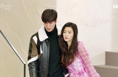 Intip Keceriaan Lee Min Ho-Jun Ji Hyun Cs Syuting 'The Legend Of The Blue Sea'
