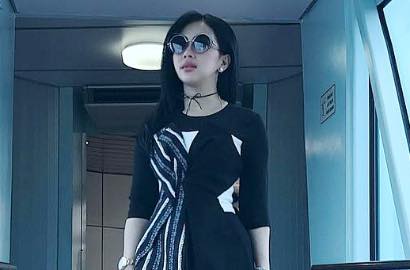 Imut Pakai Hermes Warna Pink, Rambut 'Singa' Syahrini Bakal Jadi Tren?