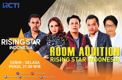 Tayangkan Room Audition, Ini Rating 'Rising Star Indonesia' Season 2