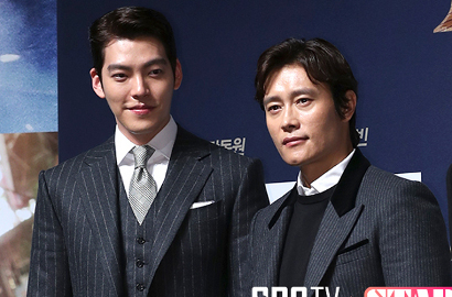 Heboh Skandal, Lee Byung Hun Adu Ganteng Sama Kim Woo Bin di Majalah