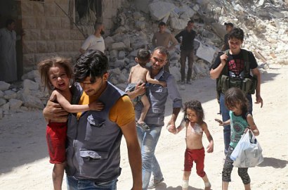 Hindari Pembantaian, 3.000 Warga Aleppo Diungsikan Palang Merah Internasional