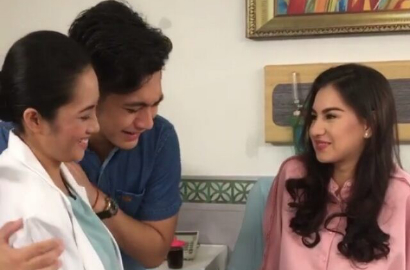 Syuting 'Anugerah Cinta', Belaian 'Mesra' Giorgino ke Irish Bella Bikin Heboh