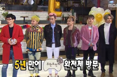 Jadi Bintang Tamu, Big Bang Bikin 'Infinity Challenge' Puncaki Rating