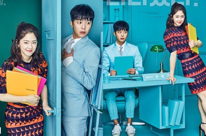 Yeon Woo Jin Ketakutan di Poster Serial 'Introverted Boss'