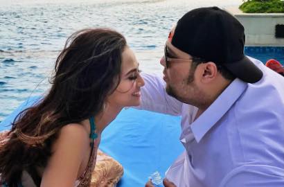 Dibully Obesitas, Cucu Soekarno Beri Kejutan Romantis di Ultah Vanessa Angel