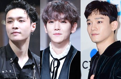 Asyik Fanboying, Baekhyun-Chen dan Lay Heboh Tirukan Taemin di MAMA 2016