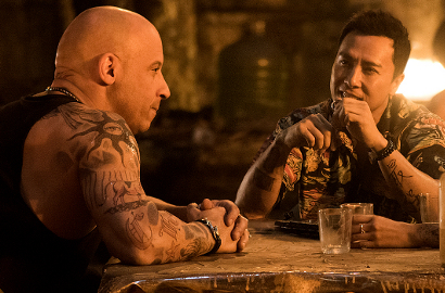 Sengitnya Vin Diesel-Donnie Yen Balapan Motor di 'XXX: The Return of Xander Cage'