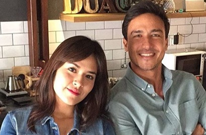 Senyum Ceria, Bahagianya Raisa Peluk Erat Hamish Daud dari Belakang