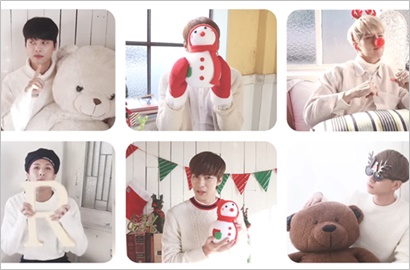 Bernuansa Natal, VIXX Imut Bawa Boneka di MV 'Shooting Star'