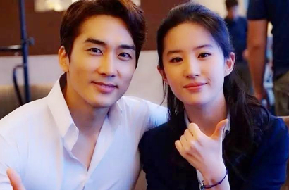 Liu Yi Fei Rela Terbang ke Korea Demi Natalan Bareng Song Seung Heon