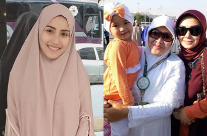 Ketemu Yuni Shara Saat Umroh, Ayu Ting Ting Grogi dan Tak Berani Dekati Ka'bah?