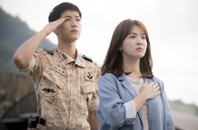 'Descendants of the Sun' Jadi Drama Paling Bikin Penonton Lengket