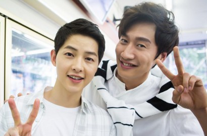 Lee Kwang Soo Ceria Ketemu Song Joong Ki di 'The Sound of the Heart'