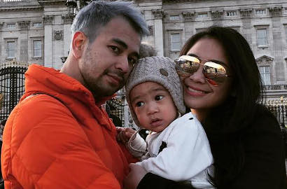 Mesra Bareng Nagita di London Sambil Endorse, Raffi Ditertawakan Netter