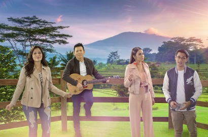 Bertabur Bintang, Ariel-Raisa cs Bikin Terharu di Medley Lagu Nasional 'Satu Indonesiaku'