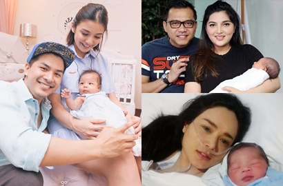 Dari Normal, Caesar Hingga Bayi Tabung, Ini Deretan Artis yang Melahirkan di 2016